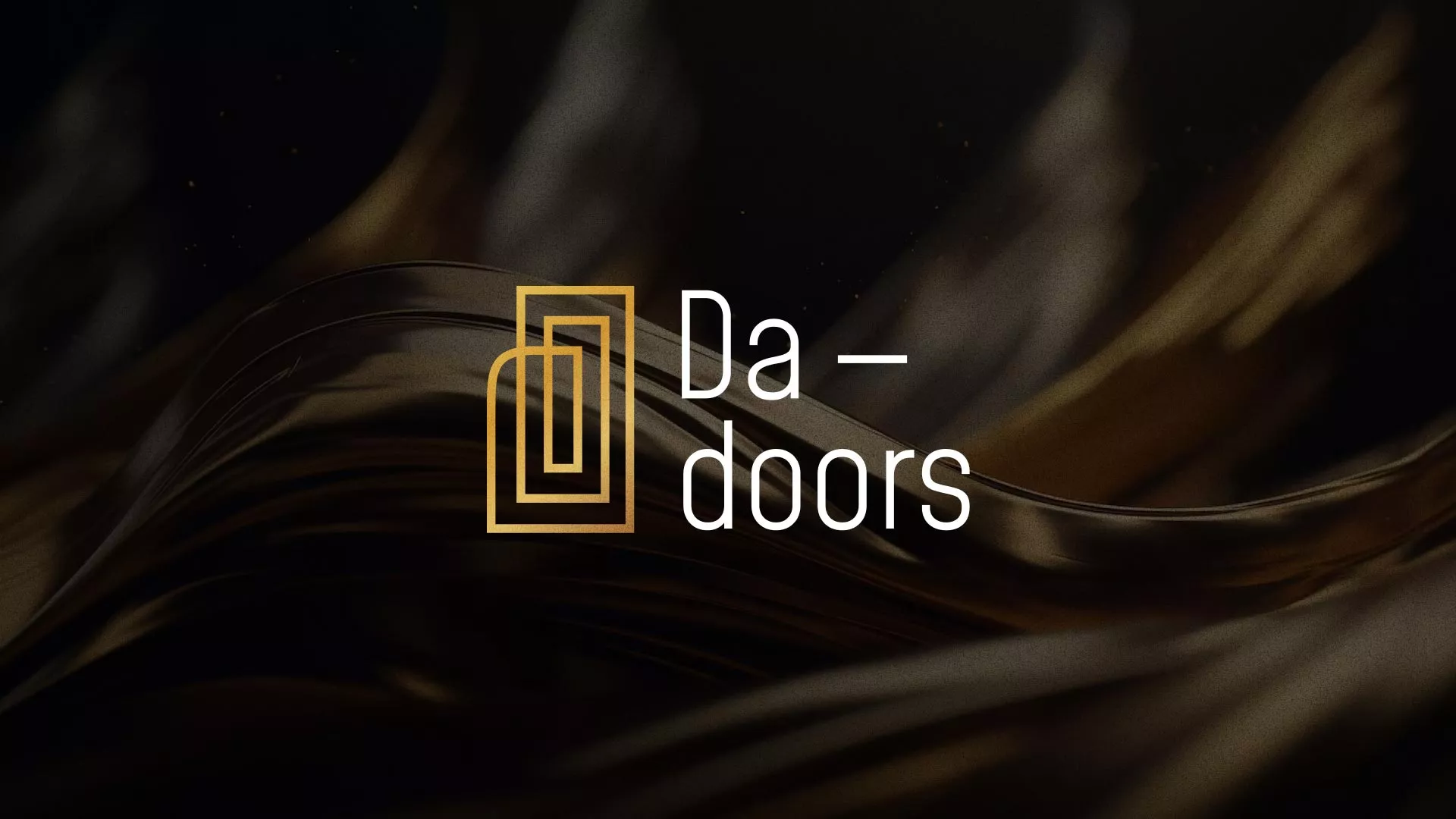 Разработка логотипа для компании «DA-DOORS» в Пыталово